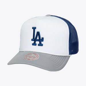 Mitchell & Ness Men's Mlb Blocker Trucker Dodgers