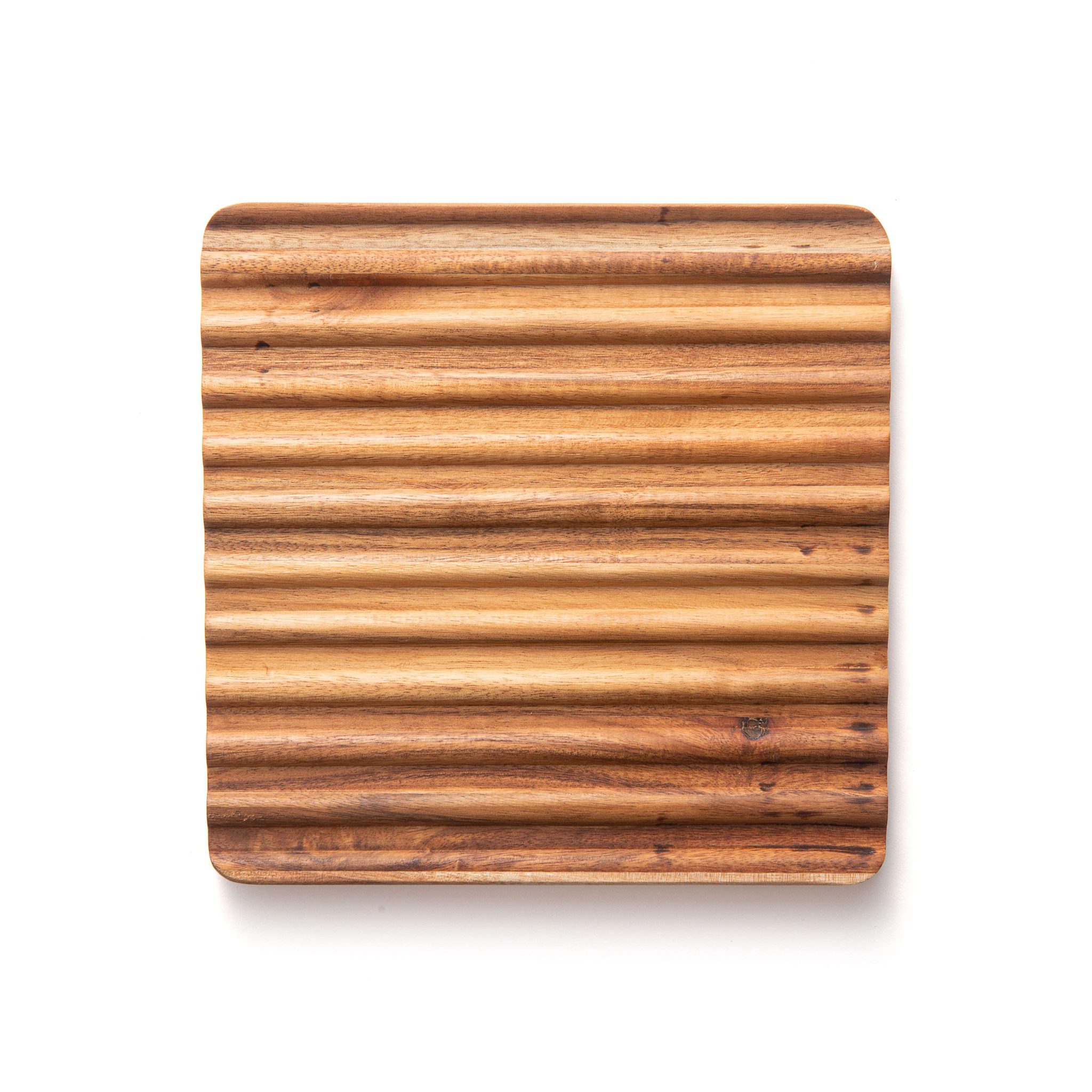 Ironwood Gourmet Sedona Trivet. Set of 2 Acacia Wood Hot Dish Holder