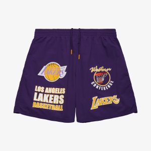 Mitchell & Ness Men's Nba Woven Shorts Lakers