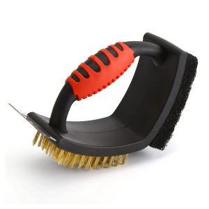 Seamless Outdoors 3 IN 1 BBQ Oven Cleaning Brush