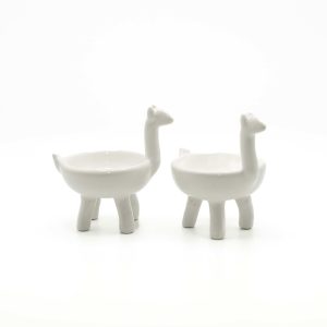 Fox Run Ceramic Pinch Bowls LLama