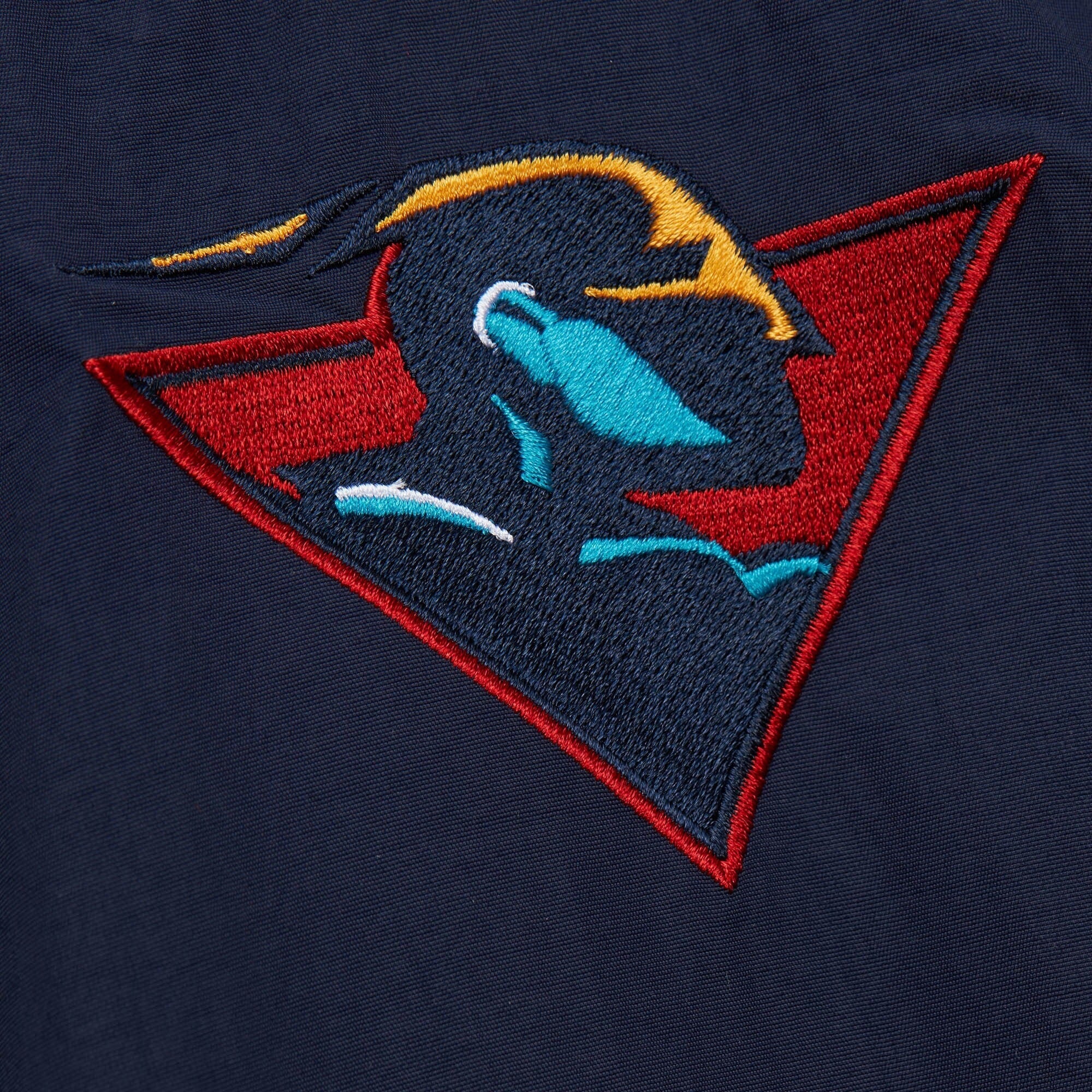 Mitchell & Ness Men's Nba Classic Nylon Pullover Vintage Logo Warriors - Image 3