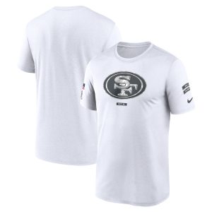 Nike Men's Nfl Sf 49Ers 2024 Salute To Service Legend Performance T-Shirt