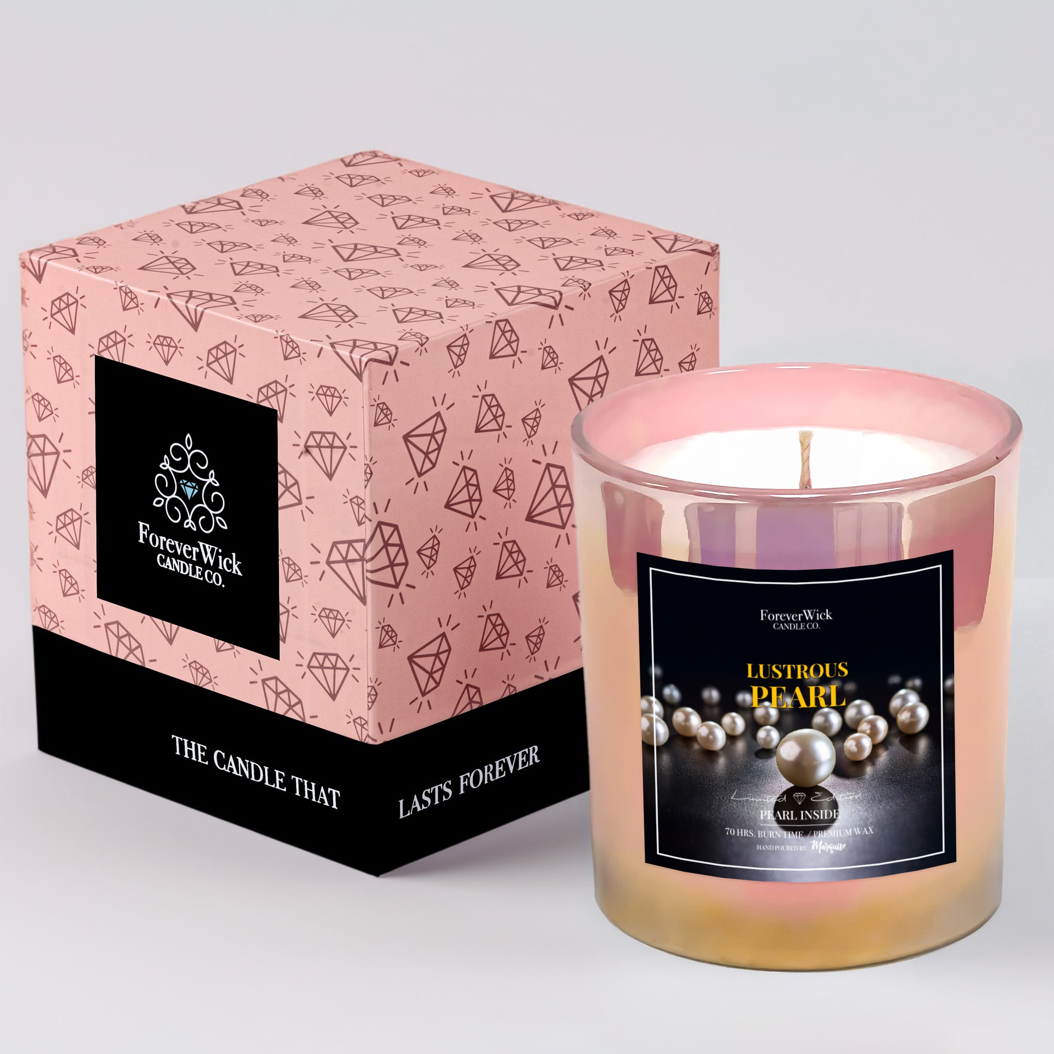 Lustrous Pearl Candle - Image 5