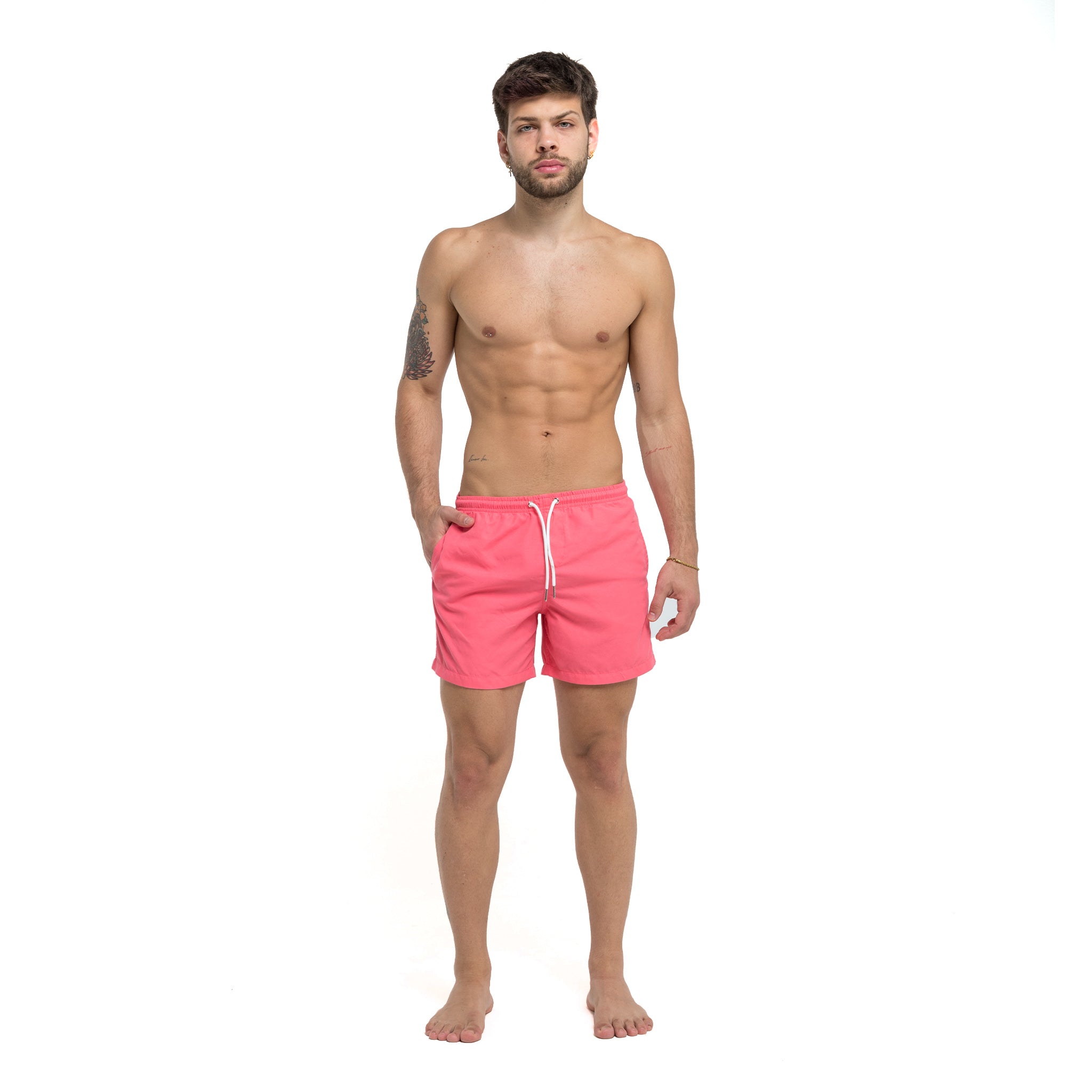 Bermies Pink to Flamingo Swim Trunks - Image 5