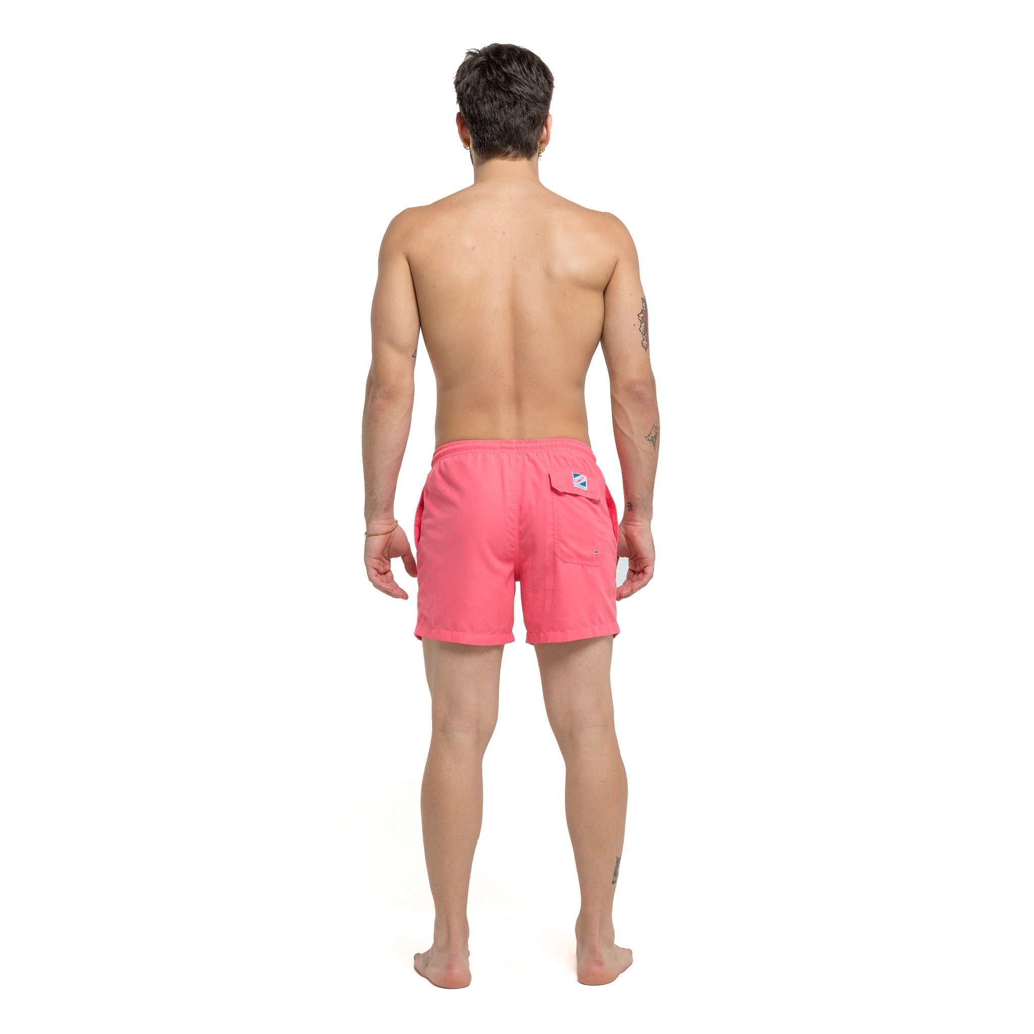 Bermies Pink to Flamingo Swim Trunks - Image 6