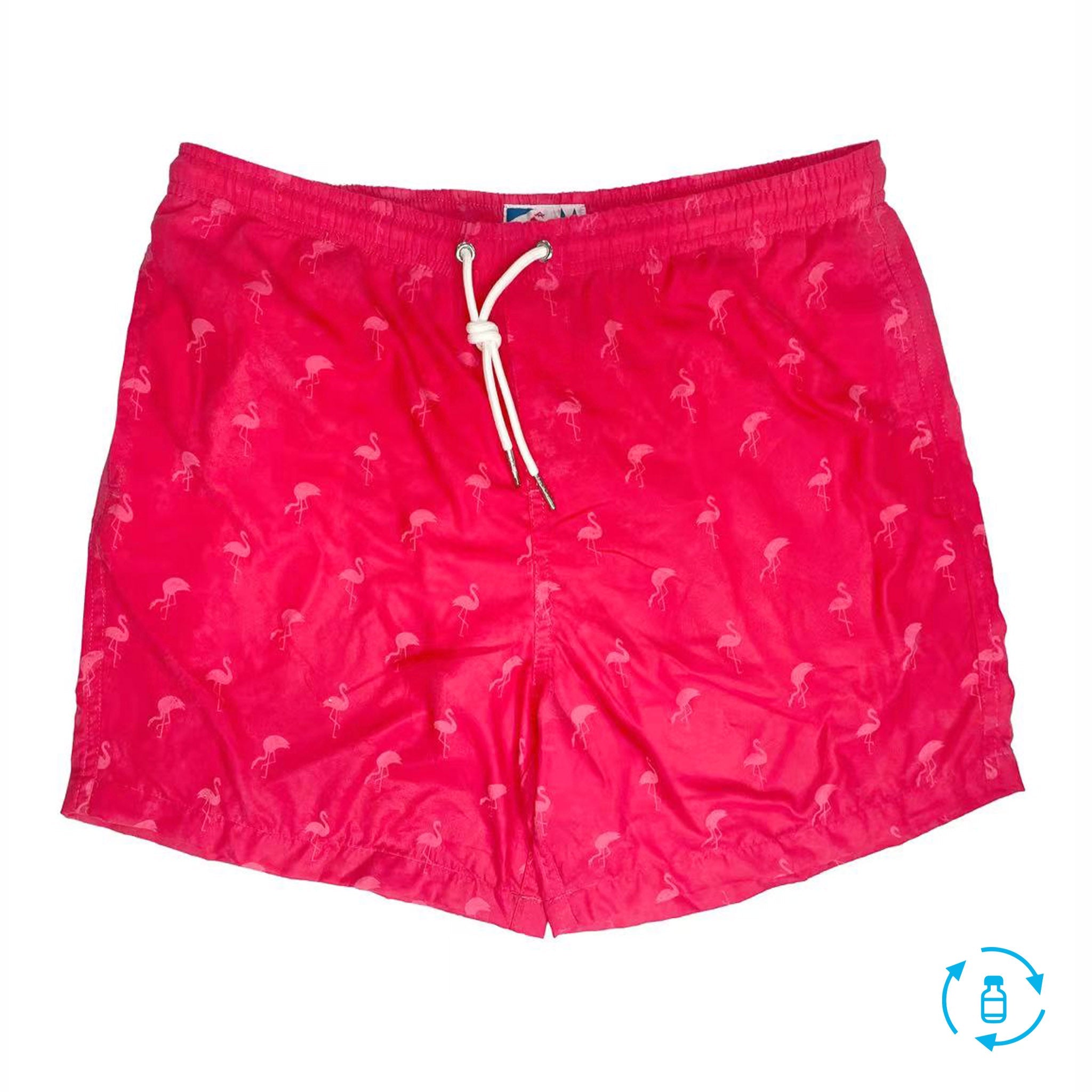 Bermies Pink to Flamingo Swim Trunks - Image 10
