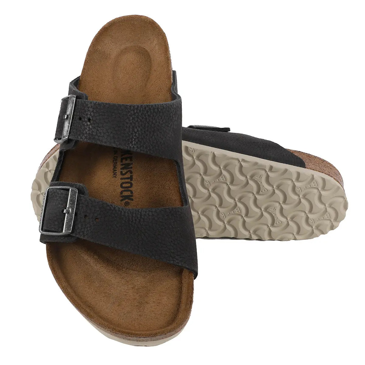 Birkenstock Arizona Nubuck Leather Sandals - Image 22