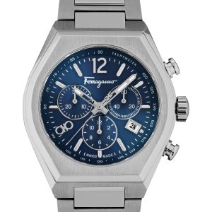 Ferragamo Tonneau Chrono Bracelet Watch