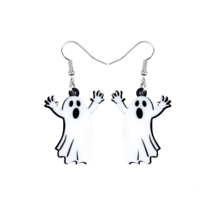 Surprised Ghost Drop Earrings