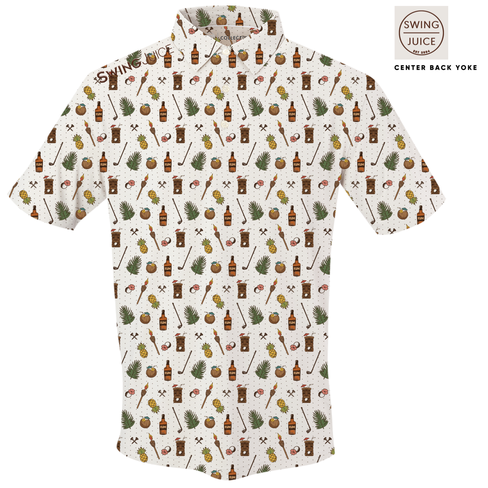 SwingJuice Golf & Tiki Men's Polo