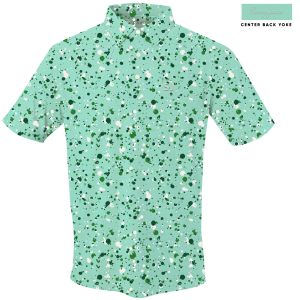SwingJuice Golf Splatter Men's Polo