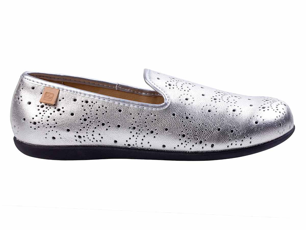 Spenco Paisley Ballet Suede Women's Slip On Shoes - Image 5