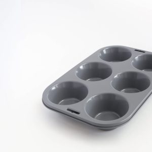 Fox Run Non-Stick Extra Large Muffin and Cupcake Pan. 6 Cup
