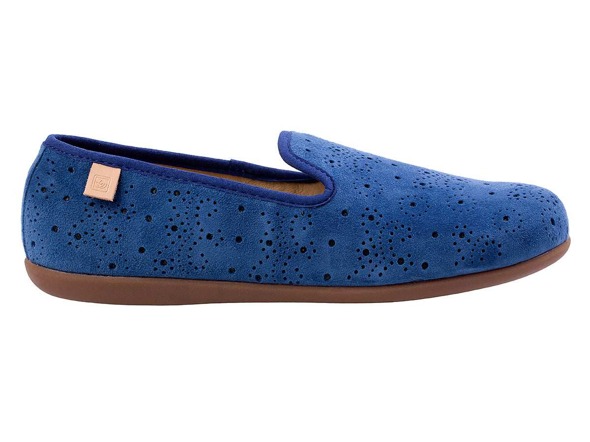 Spenco Paisley Ballet Suede Women's Slip On Shoes - Image 12