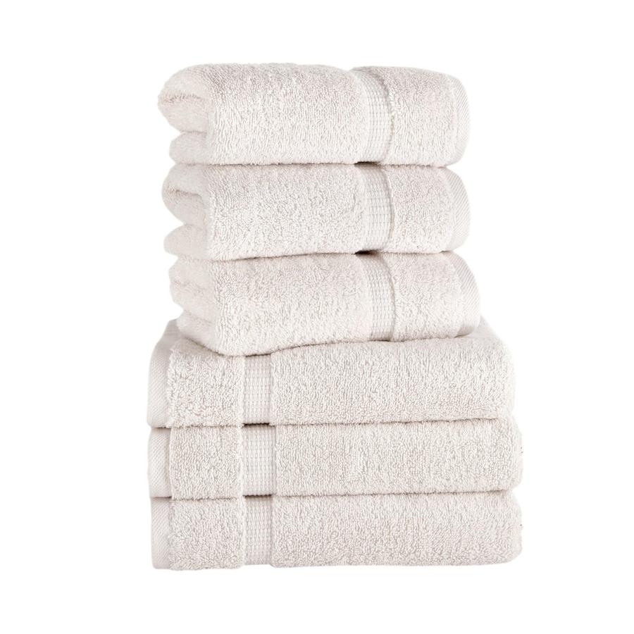 Classic Turkish Towels Villa Turkish Cotton Hotel Collection Hand Towels - 6 Pieces - Image 5