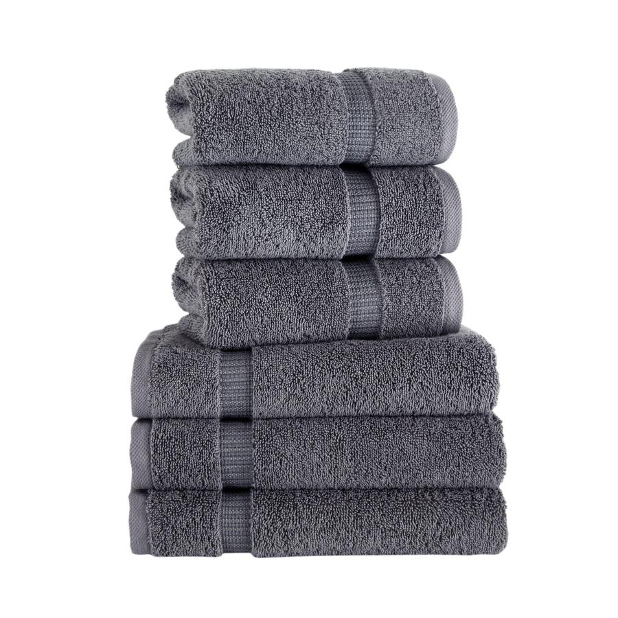 Classic Turkish Towels Villa Turkish Cotton Hotel Collection Hand Towels - 6 Pieces - Image 9