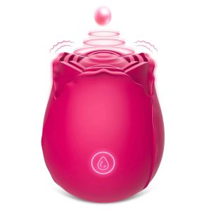 Blissed NYC Rose-Shaped Silicone Massager