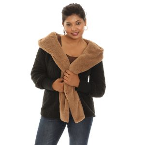 Shoreline Wear Shawl Collar Wrap Jacket