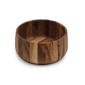 Ironwood Salad Bowl-Tulip