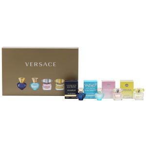 Versace Mini 4 Pc Set Dylan Blue / Dylan Turquoise / Bright Crystal / Yellow Diamond