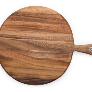 Ironwood Gourmet XL Provencale Paddleboard. Acacia Wood Serving Board With Handle